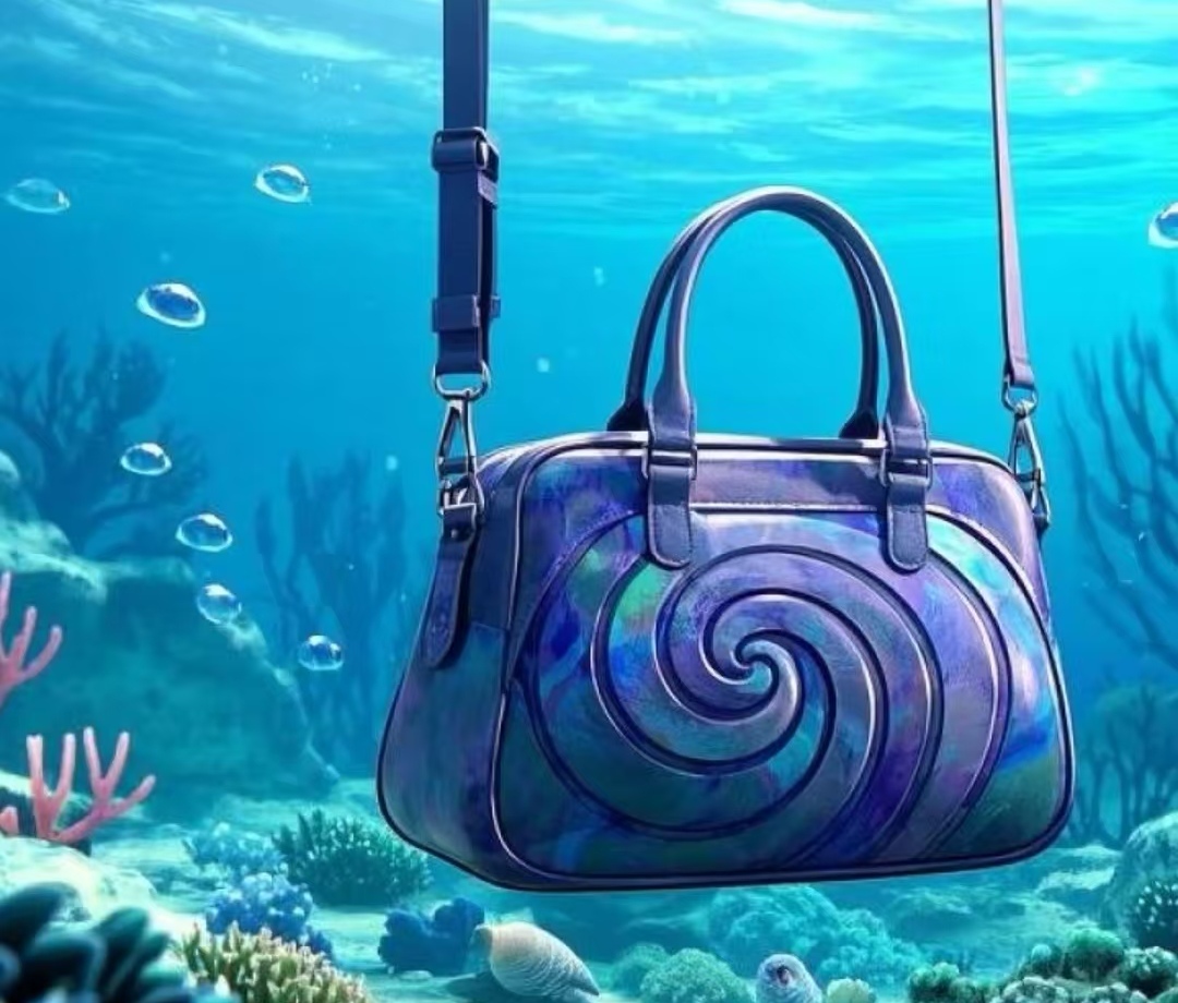 珊瑚高档女士手提包